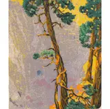 Cliff Dwellings," circa by Gustave Baumann, woodcut in colors, sold Jun 2024