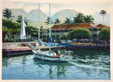 Untitled by George Allan, Serigraph 30"x42" Sheet. Loose, sold Jan 2026