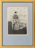 Fantasie by Norbert Goeneutte, 1877, Etching, sold Sep 2025