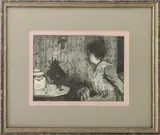 Empire by Hans Von Neumann, 1903, Etching and Aquatint, sold Sep 2025