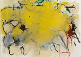 Abstract Composition by Robert O'Meara, Oil on Canvas, sold Sep 2025