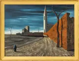 Vers le Village" [Towards the Village] by Alvaro Guillot, 1964, Oil on Canvas, sold Sep 2025