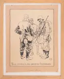 Sus Communis by Edouard Thony, 1910s, Ink on Paper, sold Sep 2025