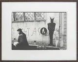 Child Molester Sign in Zurich by Will McBride, 1997, Gelatin Silver Print, sold Sep 2025