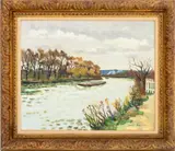 Carriere by Jacques Bouyssou, 1966, Oil on Canvas, sold Sep 2025