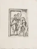 Waiting for Rehearsal by Paul Cadmus, Etching on Paper, sold Sep 2025