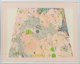 VIII by Nancy Graves, 1972, Screenprint in Colors, sold Sep 2025