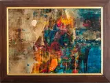 Abstract Cityscape Composition by Jože Horvat-Jaki, Mixed Media on Panel, sold Sep 2025