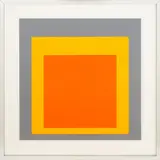 Homage to the Square by Josef Albers, Screenprint in Colors, sold Sep 2025