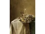 Stillleben mit Bescheiden Gedecktem Tisch by Willem Claesz. Heda, oil on panel, offered Sep 2024