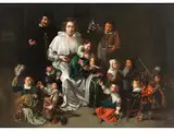 Untitled by Willem van Herp, oil on canvas, sold Dec 2022