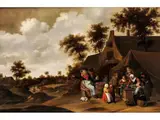 Untitled by Joost Cornelisz Droochsloot, oil on panel, offered Dec 2022