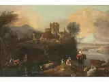 Untitled by Francesco Zuccarelli, oil on canvas, offered Dec 2022