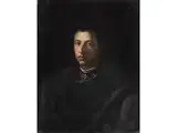 Portrait des Alessandro de Medici il Moro by Agnolo di C. Allori Bronzino, oil on canvas, sold Mar 2024