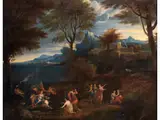 Europa und der Stier by Pieter Mulier d. J., oil on canvas, offered Mar 2024