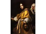 Judit mit dem Haupt des Holofernes by Cristofano Allori, oil on canvas, sold Mar 2024