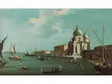 Venedigvedute – Blick auf san Giorgio Maggiore by Giuseppe Bernardino Bison, oil on canvas, sold Jun 2026