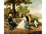 Im Park by Herman Frederick Carel ten Kate, oil on canvas, offered Sep 2019