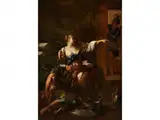Samson und Dalila by Giuseppe Passeri, oil on canvas, offered Dec 2018