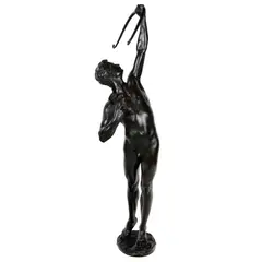 Archer by Joseph Uphues, bronze sculpture, sold Jun 2024