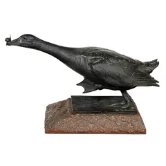 Untitled by Édouard-Marcel Sandoz, bronze sculpture, sold Jun 2024