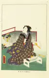 (Japanese by Utagawa Kunisada, Woodblock print, sold Jun 2024