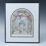 Edition Print on Paper by Gorey Theater Dance, Limited edition print on paper by American illustrator Edwar, sold Dec 2024