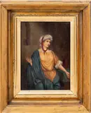 Portrait of a Woman by James E. Story, circa 1850, Oil on Canvas, sold Sep 2025