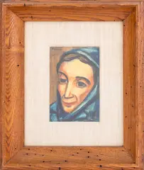 Portrait of a Woman by Gerrit Hondius, Watercolor on Paper, sold Sep 2025