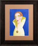 Orlando by Ramon Unzueta, 2009, Gouache on Paper, sold Sep 2025
