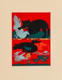 Mischief in Pompeii by Milton Glaser, Screenprint in Colors, sold Sep 2025