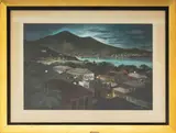 Harbor Scene by Ira Smith, Watercolor on Paper with Pastel Details, sold Sep 2025