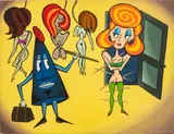 Weird Girl by Caren Scarpulla, 1988, Acrylic on Canvas, sold Sep 2025