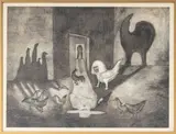 Domingo by Leonora Carrington, 1978, Lithograph, sold Oct 2025