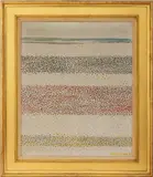Etretat by Manfred Schwartz, 1961, Oil on Canvas, sold Oct 2025