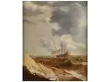Marinestück by Bonaventura Peeters, oil on panel, offered Mar 2015