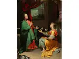 Mariä Verkündigung by Federico Barocci, oil on canvas, sold Sep 2017