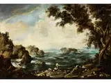 Arkadische Landschaft by Antonio Francesco Peruzzini, oil on canvas, offered Sep 2018
