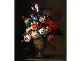 Blumenstillleben by Antoine Monnoyer, oil on canvas, offered Jul 2015