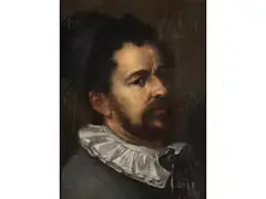 Selbstbildnis by Bartholomeus Spranger, oil on canvas, offered Dec 2023