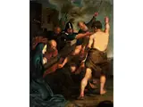 Jesus Fällt Unter der Last des Kreuzes by Gaspard de Crayer, oil on canvas, sold Jun 2019
