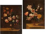 Blumenstillleben by Nicola Cassisa, oil on canvas, offered Mar 2024