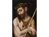 Ecce Homo by Luis de Morales, oil on panel, sold Jun 2023