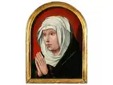 Maria im Gebet by Aelbrecht Bouts, oil, offered Apr 2018