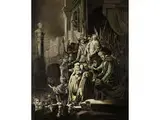 Christus vor Pilatus Wird dem Volk Gezeigt by Jan Gillisz van Vliet, oil on canvas, offered Apr 2016