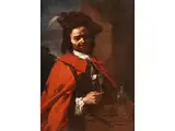 Der Likörverkäufer by Bernhard Keil, oil on canvas, offered Mar 2024