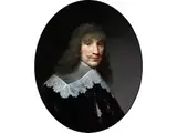 Portrait Eines Elganten Mannes by Jan Anthonisz. van Ravesteyn, oil on panel, sold Mar 2024