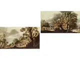 Rauferei vor Einem Wirtshaus by Jan van Goyen, oil on panel, offered Sep 2022