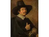 Herrenbildnis by Frans Hals d. Ä., oil, sold Sep 2019