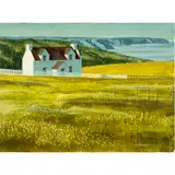 Untitled by Ed Diffenderfer, acrylic on board, sold Jun 2024